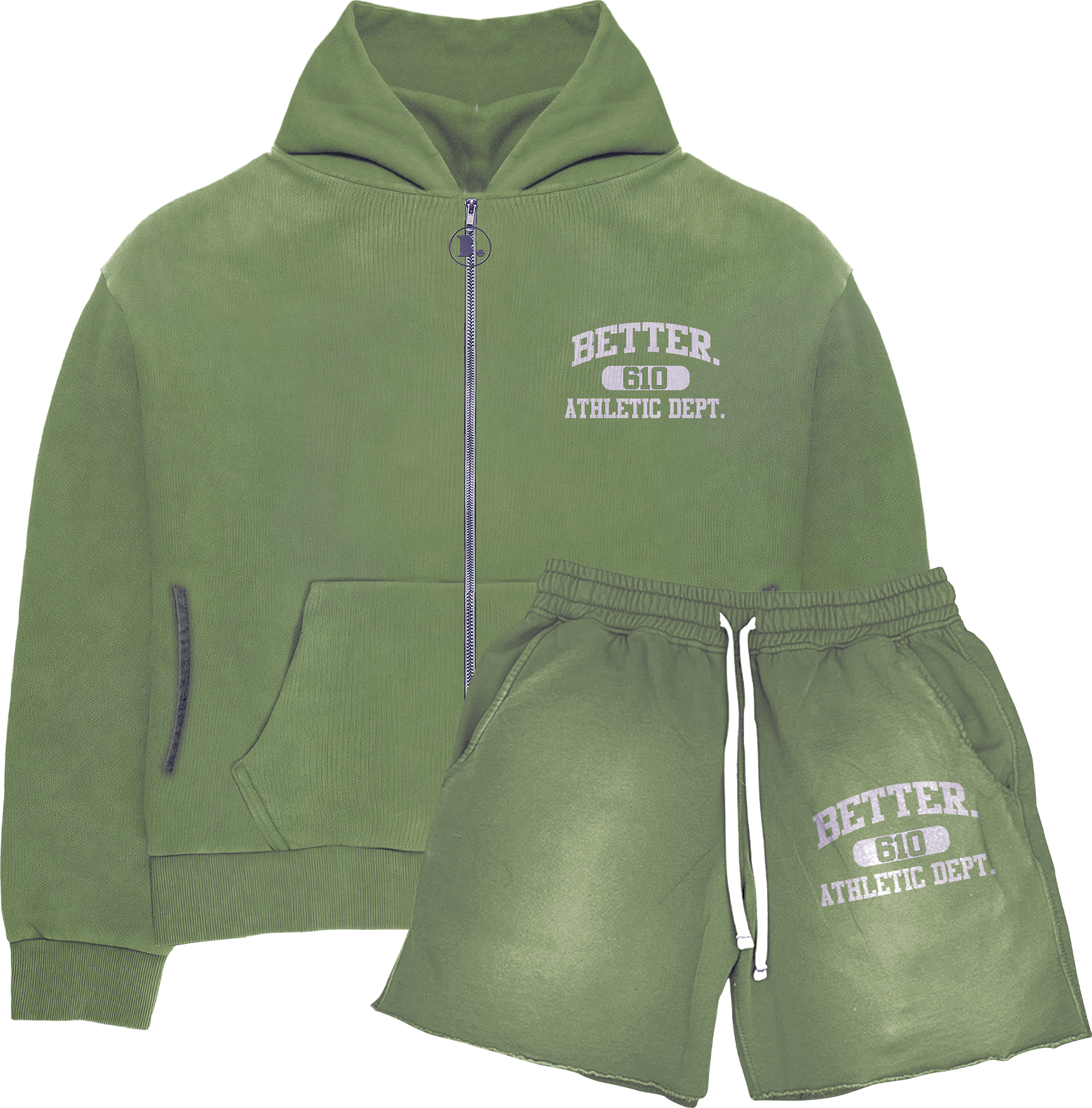 Athletic Dept. Men's SweatSuit Green